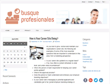 Tablet Screenshot of busqueprofesionales.com